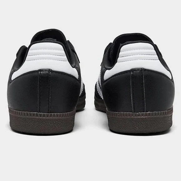 Adidas Samba OG Retro Leather Sneakers Black White Size WOMEN'S 7.5 - Picture 11 of 13